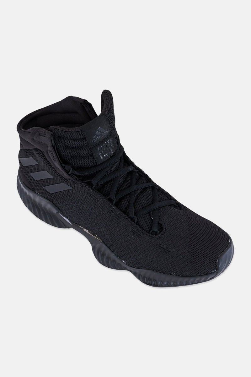 Adidas Men Pro Bounce 2018 Lace Up Basketball Shoes, Black - Image 1